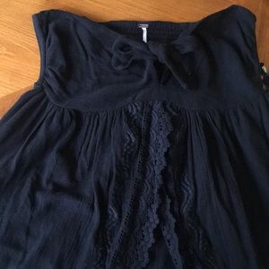 Free people strapless dress